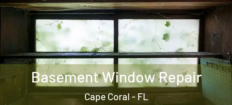  Basement Window Repair Cape Coral - FL