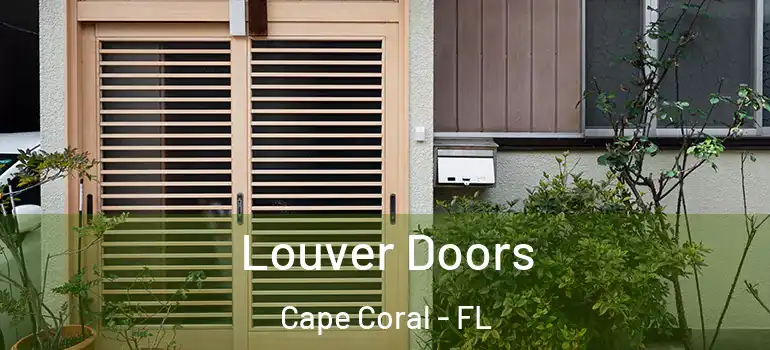  Louver Doors Cape Coral - FL